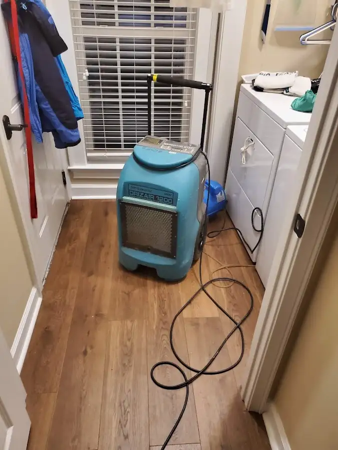 Commercial dehumidifier deployed for Crawl Space Restoration in Castro Valley